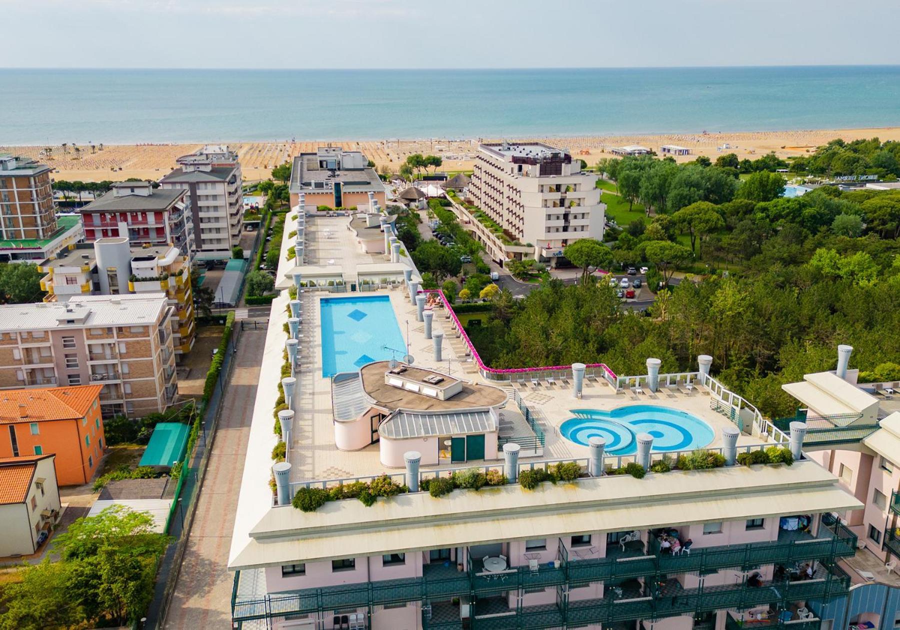 Ferienwohnung Residenza Delle Terme Bibione Exterior foto